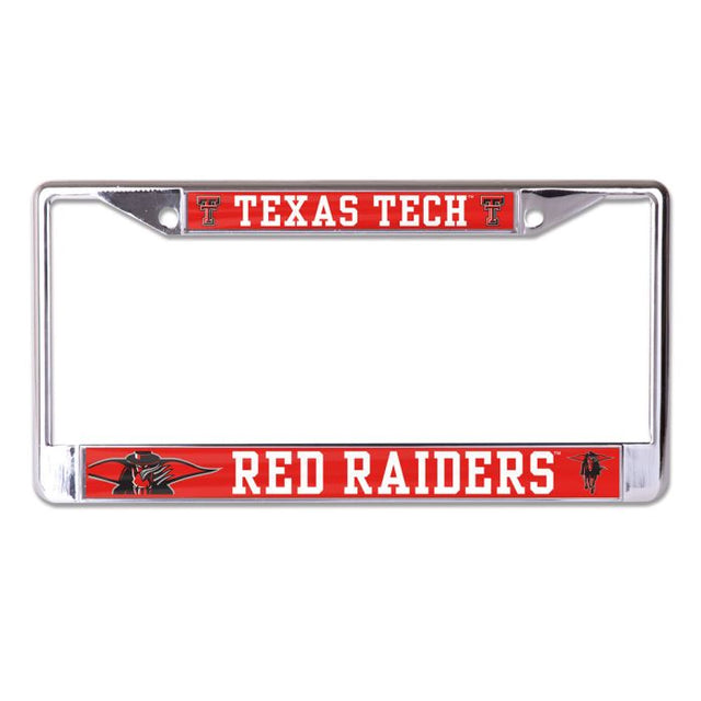 Marco con licencia MEGA Plt de Texas Tech Red Raiders, talla pequeña, estampado