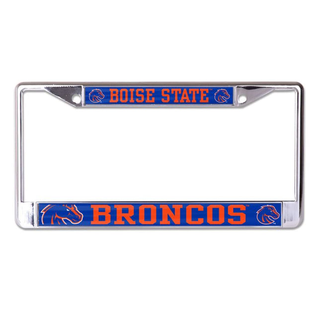 Boise State Broncos MEGA Lic Plt Frame S/L Printed