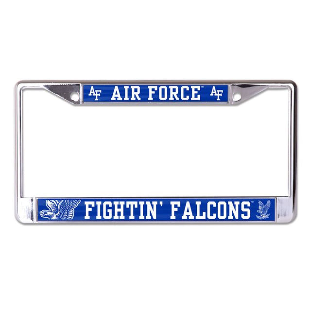 Air Force Falcons MEGA Lic Plt Frame S/L Printed