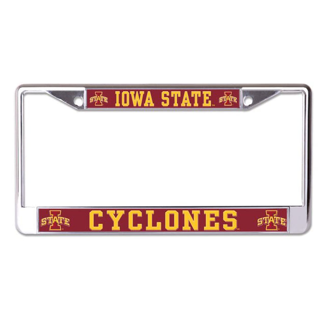 Iowa State Cyclones MEGA Lic Plt Frame S/L Printed