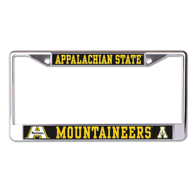 Marco de licencia MEGA Plt de Appalachian State Mountaineers, tamaño pequeño, impreso