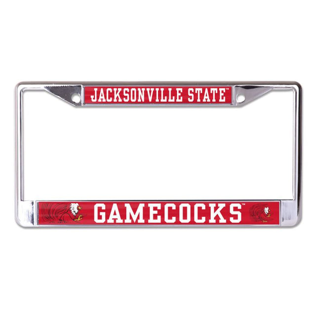 Jacksonville State Gamecocks MEGA Lic Plt Frame S/L Printed