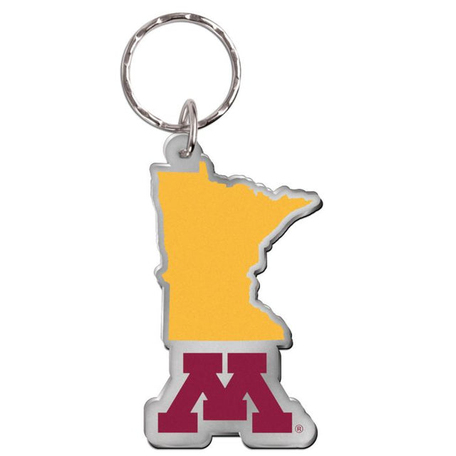 Llavero de los Minnesota Golden Gophers de forma libre