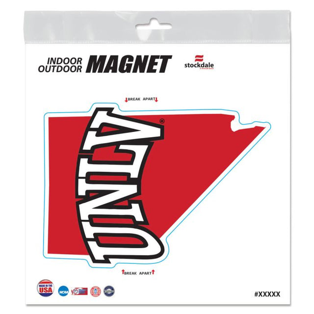 Imanes para exteriores de UNLV Rebels de 6" x 6"