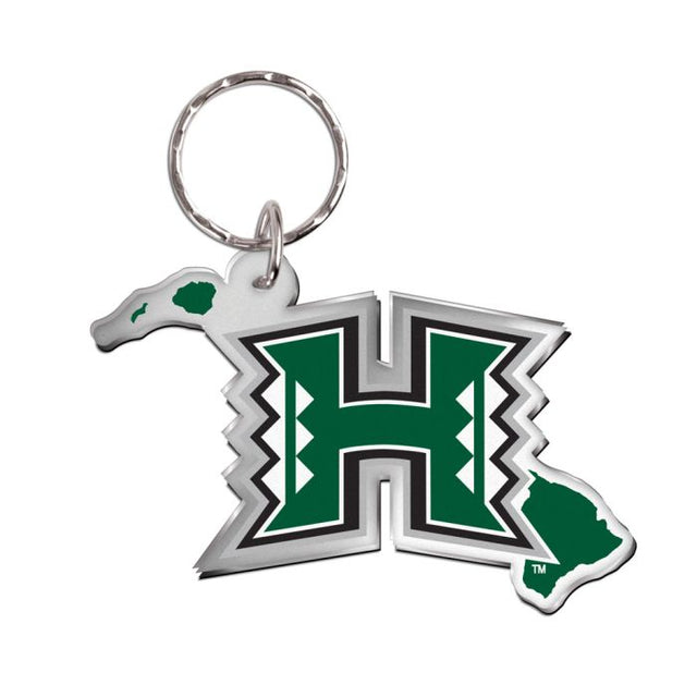 Hawaii Warriors Keychain Freeform