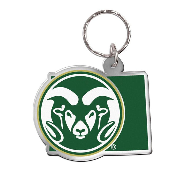 Llavero de los Colorado State Rams de forma libre