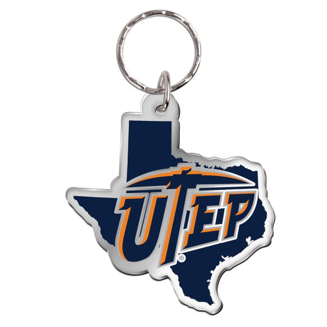 UTEP Miners Keychain Freeform