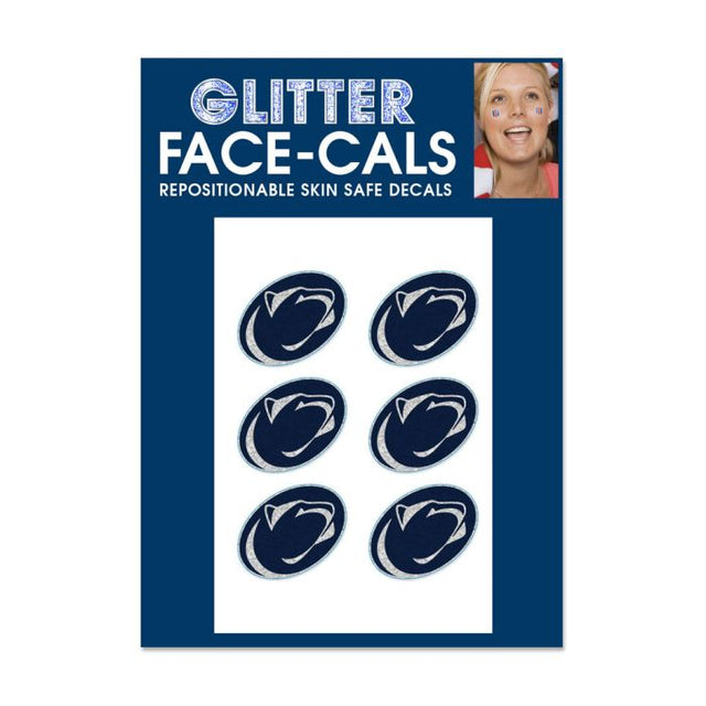 Penn State Nittany Lions Glitter Tattoo 6 Pack