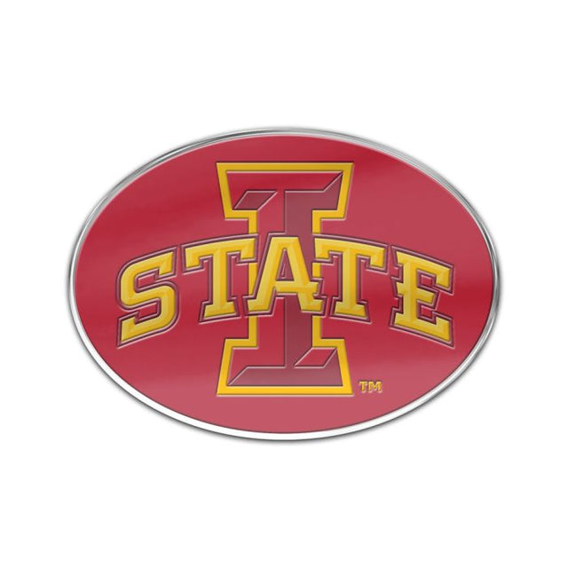 Iowa State Cyclones Auto Badge w/color