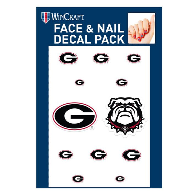 Georgia Bulldogs Nail Cals