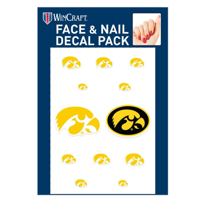 Iowa Hawkeyes Nail Cals