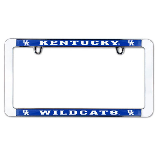 Marco de metal con borde fino y licencia de Kentucky Wildcats