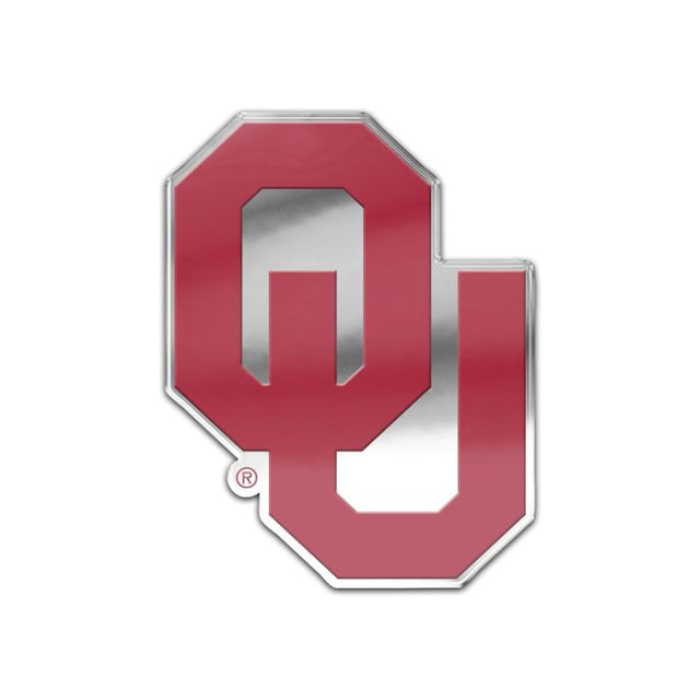 Insignia para automóvil de los Oklahoma Sooners con color