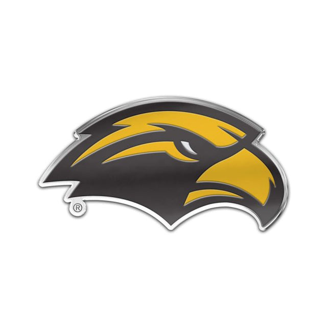 Insignia para automóvil con color de los Southern Miss Golden Eagles