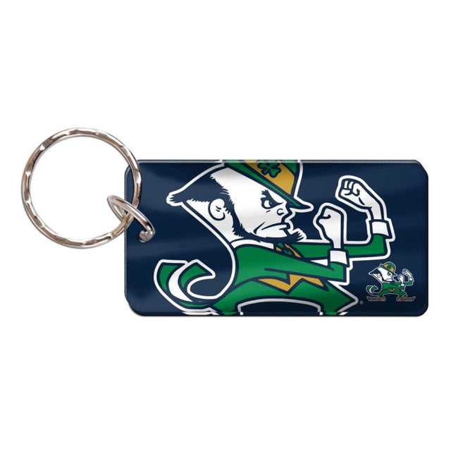 Notre Dame Fighting Irish Keychain Rectangle