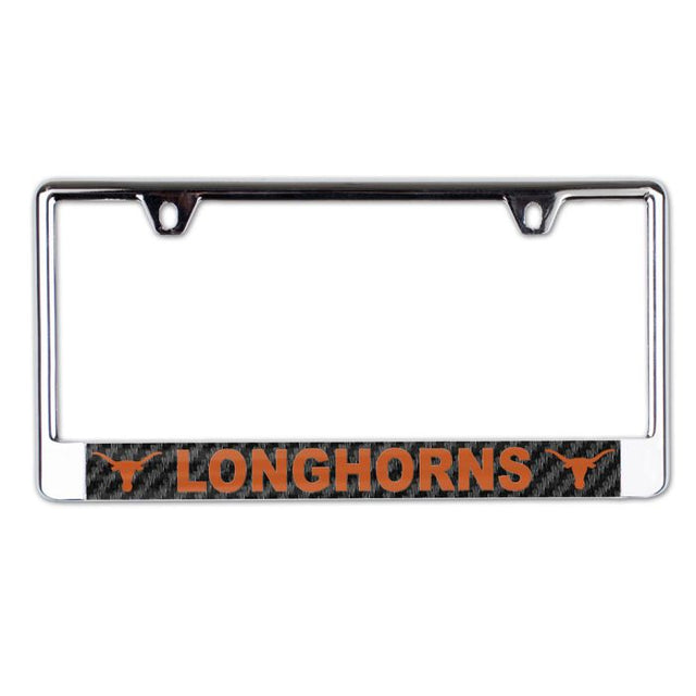 Texas Longhorns Lic Plate Frame B/O Printed