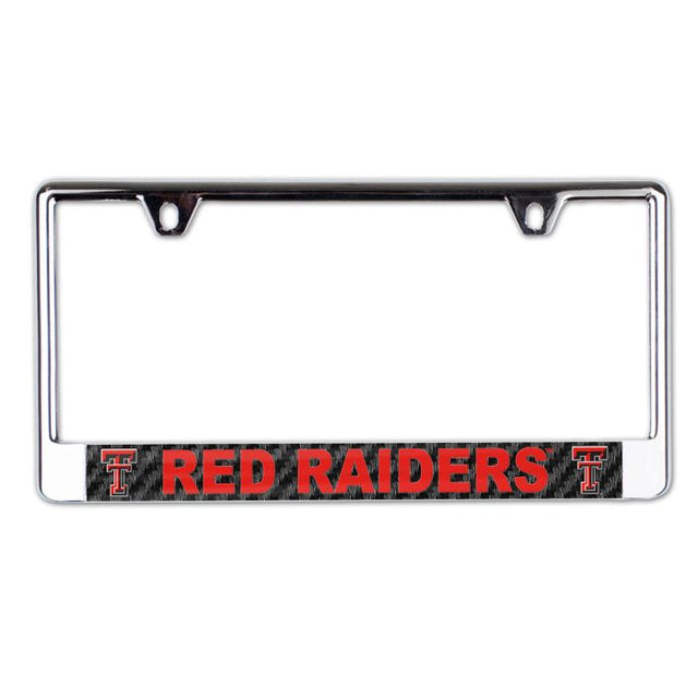 Texas Tech Red Raiders Lic Plate Frame B/O Printed