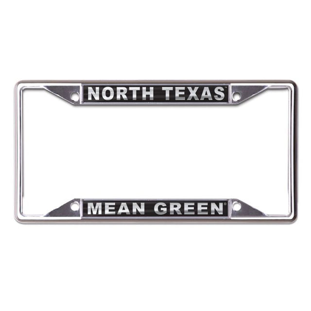 North Texas Mean Green Lic Plt Frame S/S Printed