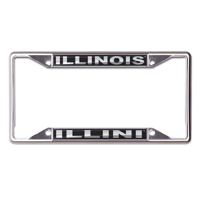 Illinois Fighting Illini Lic Plt Frame S/S Printed