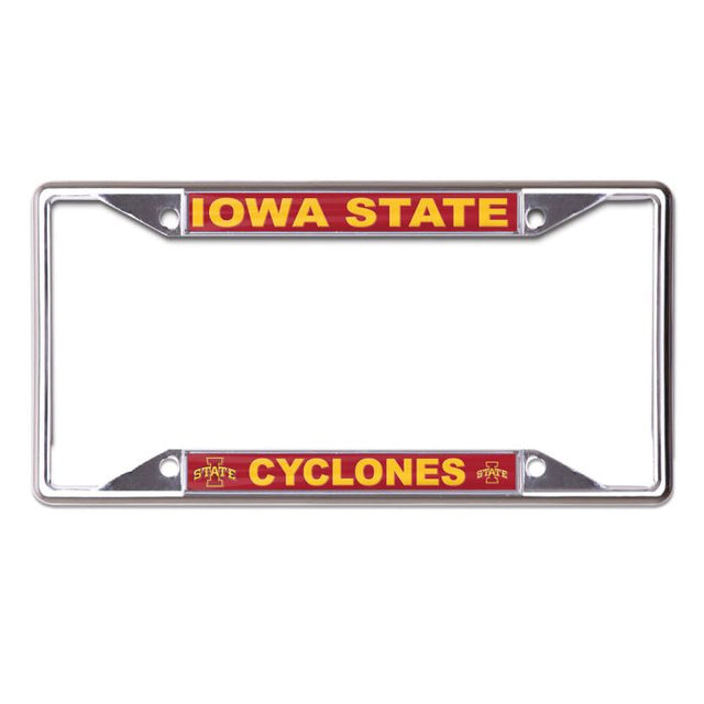 Iowa State Cyclones Lic Plt Frame S/S Printed