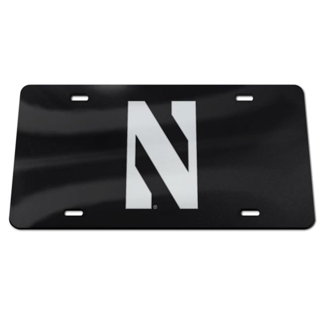 Northwestern Wildcats Acrylic Classic License Plates