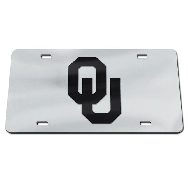 Oklahoma Sooners Acrylic Classic License Plates