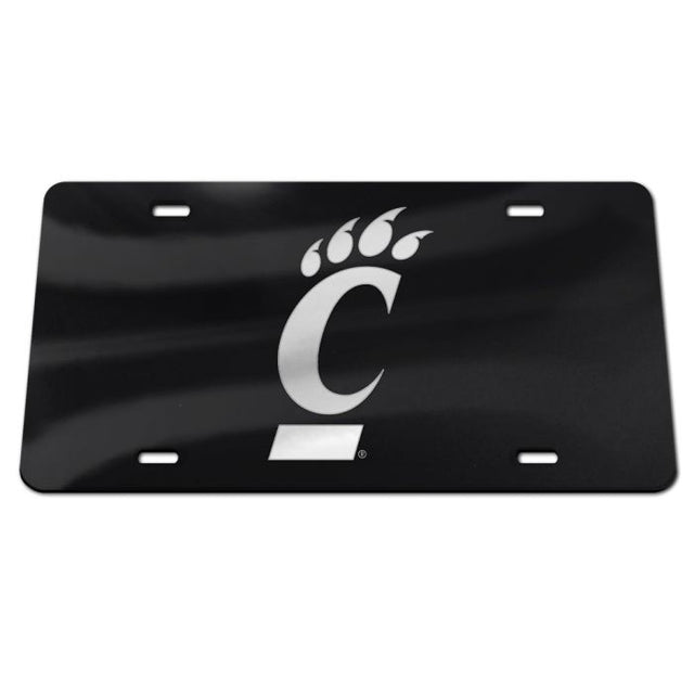 Matrícula acrílica especial de los Cincinnati Bearcats