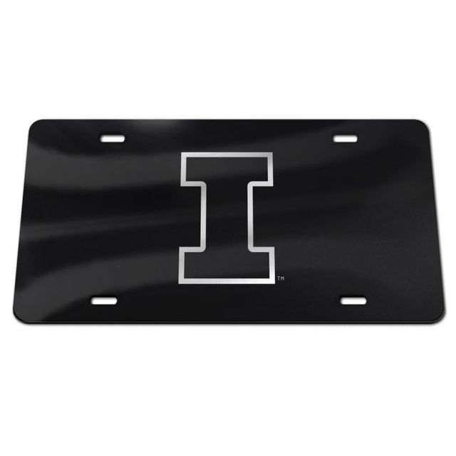 Illinois Fighting Illini Specialty Acrylic License Plate