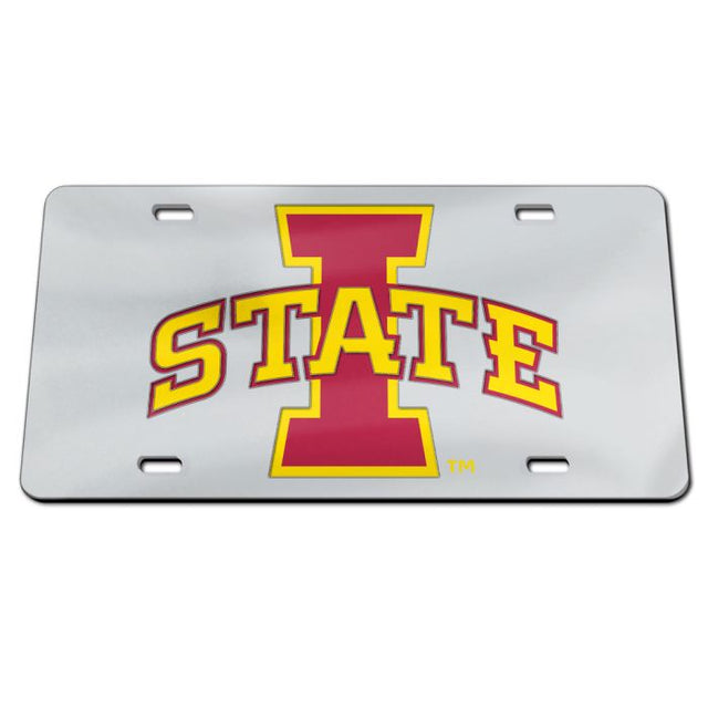 Iowa State Cyclones Acrylic Classic License Plates