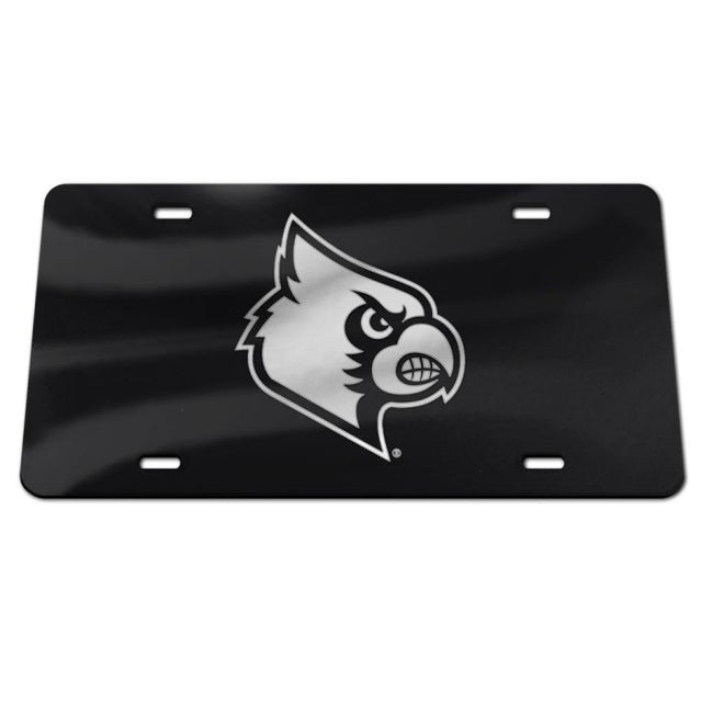 Louisville Cardinals Specialty Acrylic License Plate