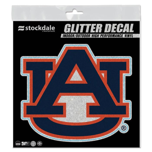 Auburn Tigers Decal Glitter 6" x 6"