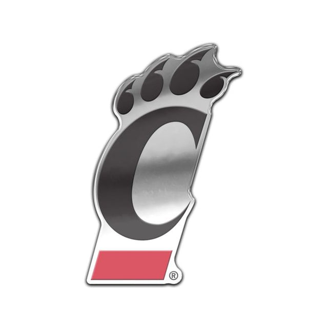 Insignia para automóvil de los Cincinnati Bearcats con color