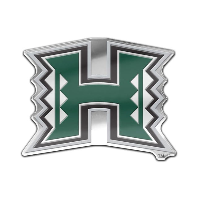 Hawaii Warriors Auto Badge w/color