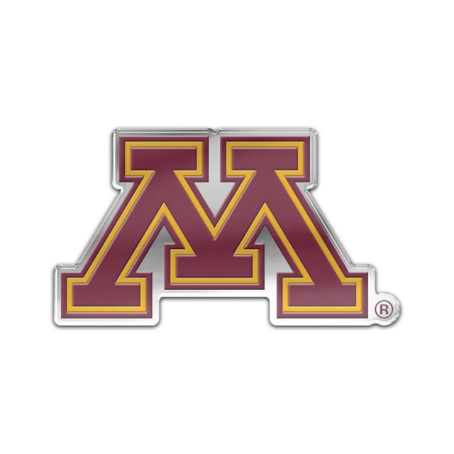 Insignia para automóvil de Minnesota Golden Gophers con color