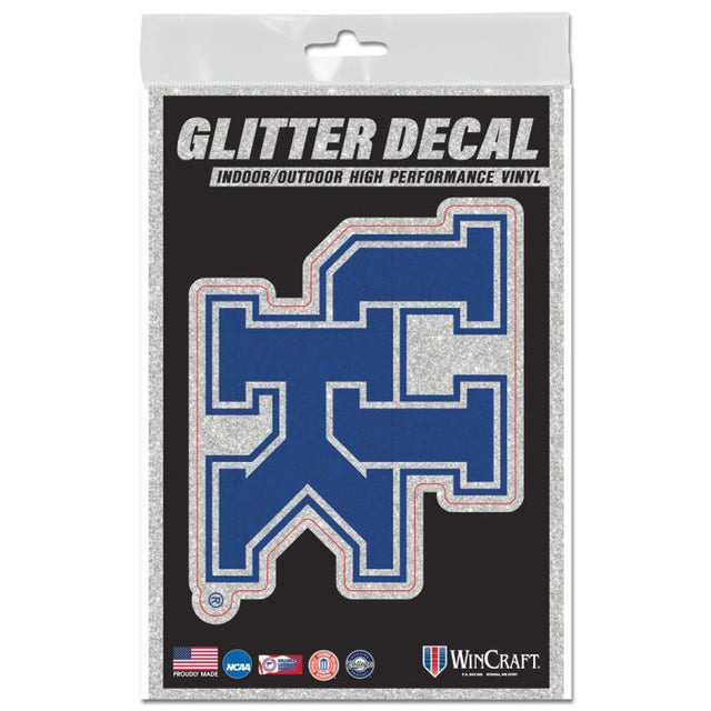 Kentucky Wildcats Decal Glitter 3" x 5"