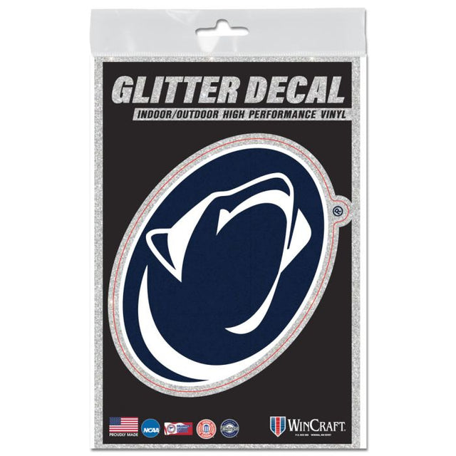 Penn State Nittany Lions Decal Glitter 3" x 5"