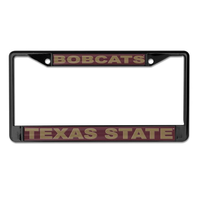 Texas State Bobcats Lic Plt Frame S/L Printed