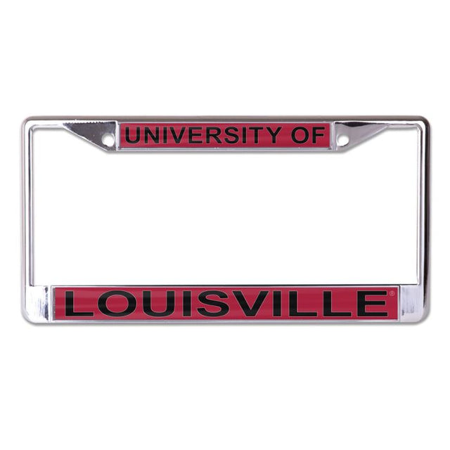 Louisville Cardinals Lic Plt Frame S/L Printed