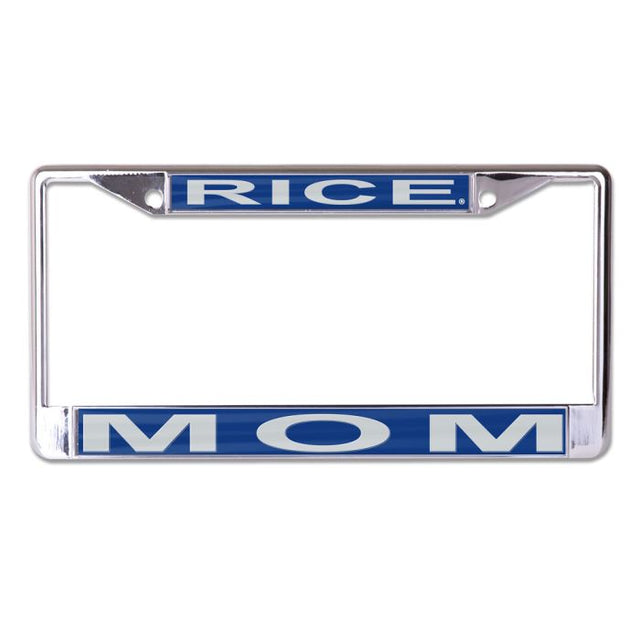 Rice Owls Lic Plt Frame S/L Printed