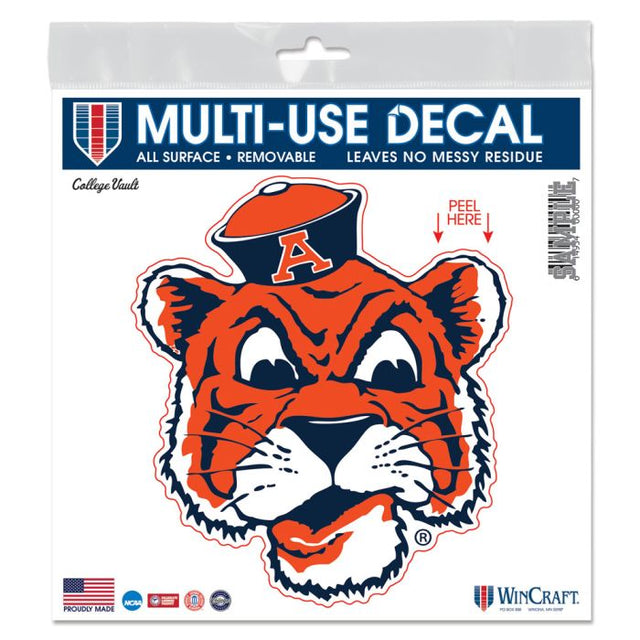 Auburn Tigers /College Vault All Surface Decal 6" x 6"