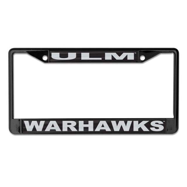 Luisiana - Monroe War Hawks Lic Plt Marco S/L Impreso