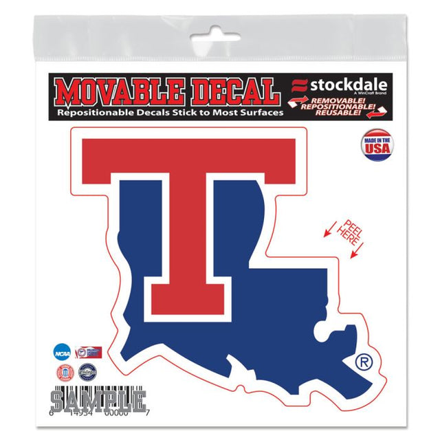 Louisiana Tech Bulldogs All Surface Decal 6" x 6"