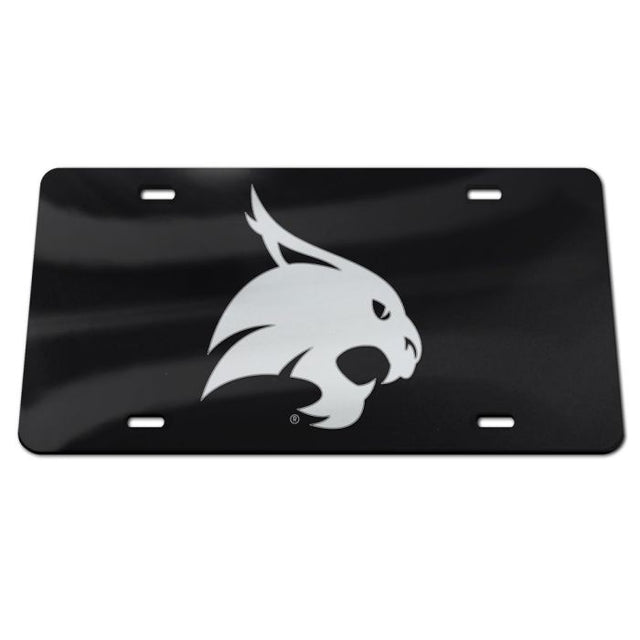 Texas State Bobcats Specialty Acrylic License Plate