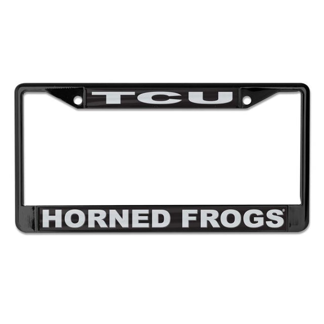 TCU Horned Frogs Lic Plt Frame S/L Printed