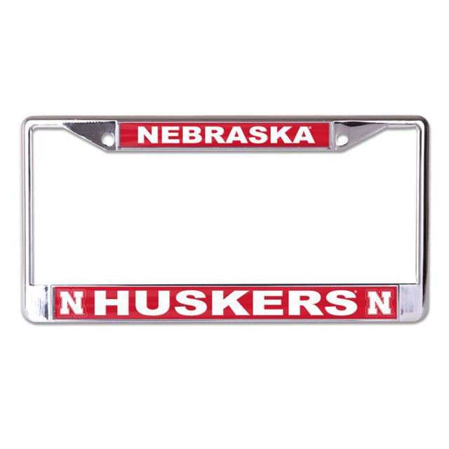 Nebraska Cornhuskers Lic Plt Frame S/L Printed