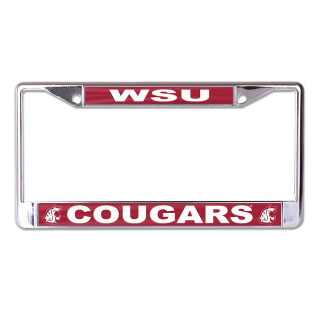 Washington State Cougars Lic Plt Frame S/L Printed