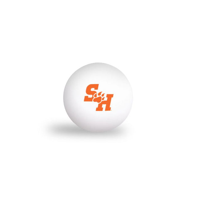 Pelotas de ping pong Bearkats de Sam Houston State, paquete de 6