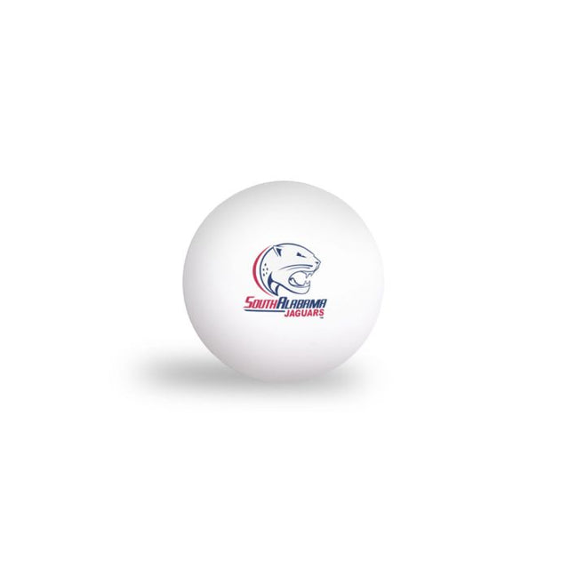 Pelotas de ping pong de los South Alabama Jaguars (paquete de 6)