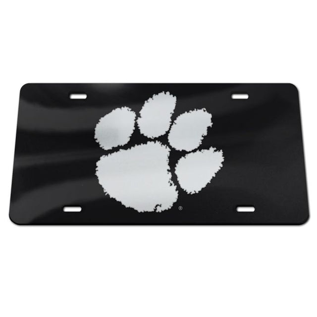 Placas de matrícula clásicas de acrílico de Clemson Tigers