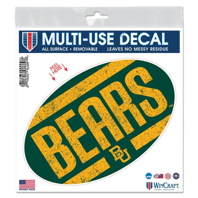 Baylor Bears All Surface Decal 6" x 6"